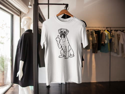 Shirt boxer cane - t-shirt,