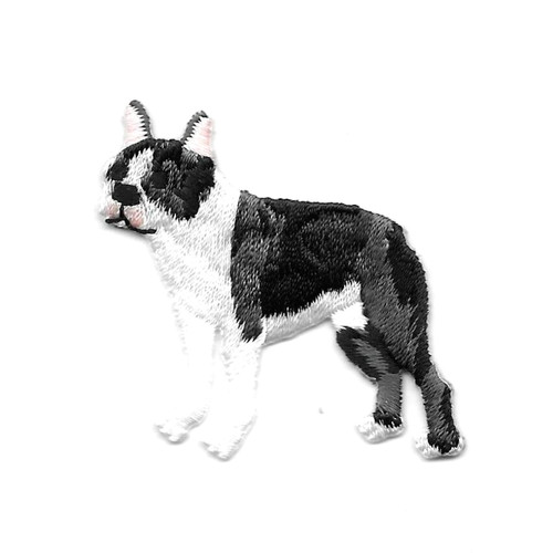 Patch ricamo cane - boxer, boston