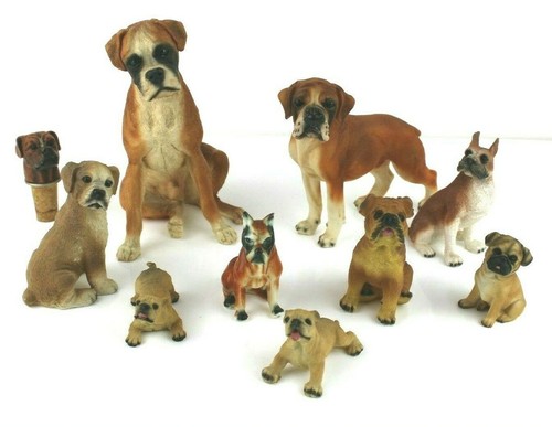 Lotto cani boxer figure cane - lotto, 9