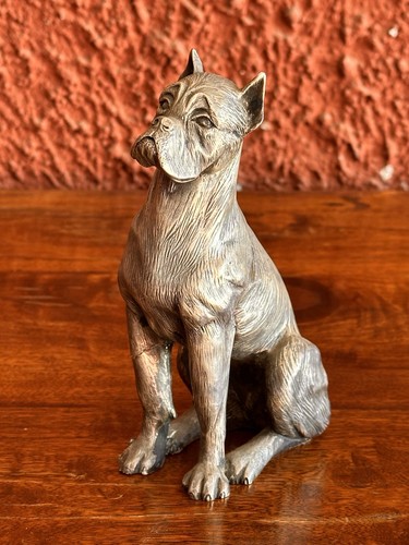 Scultura cane boxer - cane,