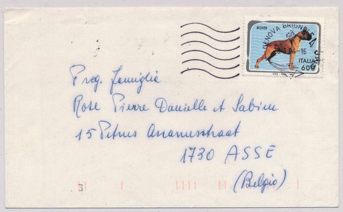 Italia 1994 busta per belgio - italia,