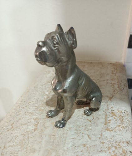 Statuina vintage cane boxer - statuina, in
