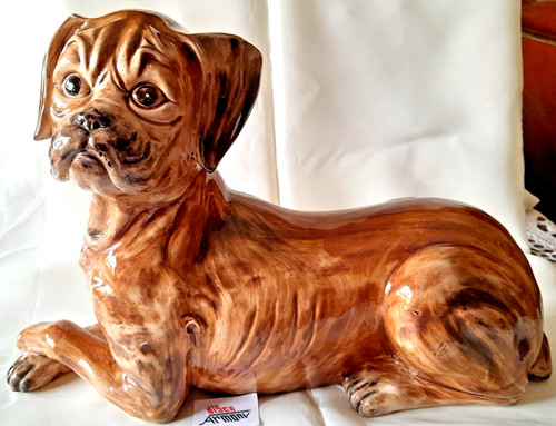 Cane boxer ceramica - boxer, in