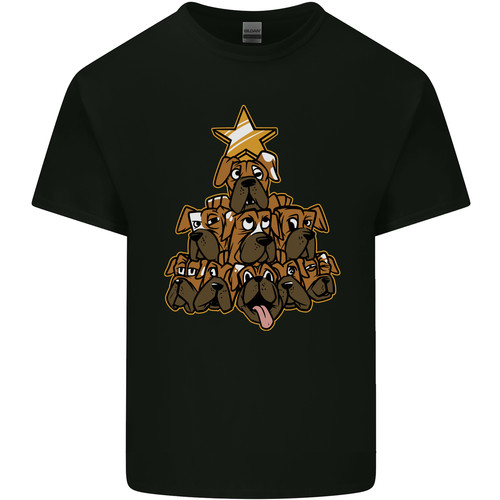 Natale boxer cane albero - albero, di